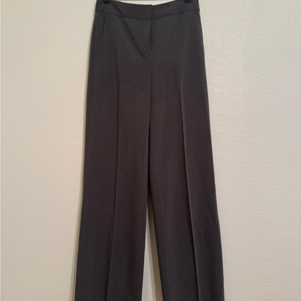 Chelsea28 Dark Gray Wide Leg Women's Pants